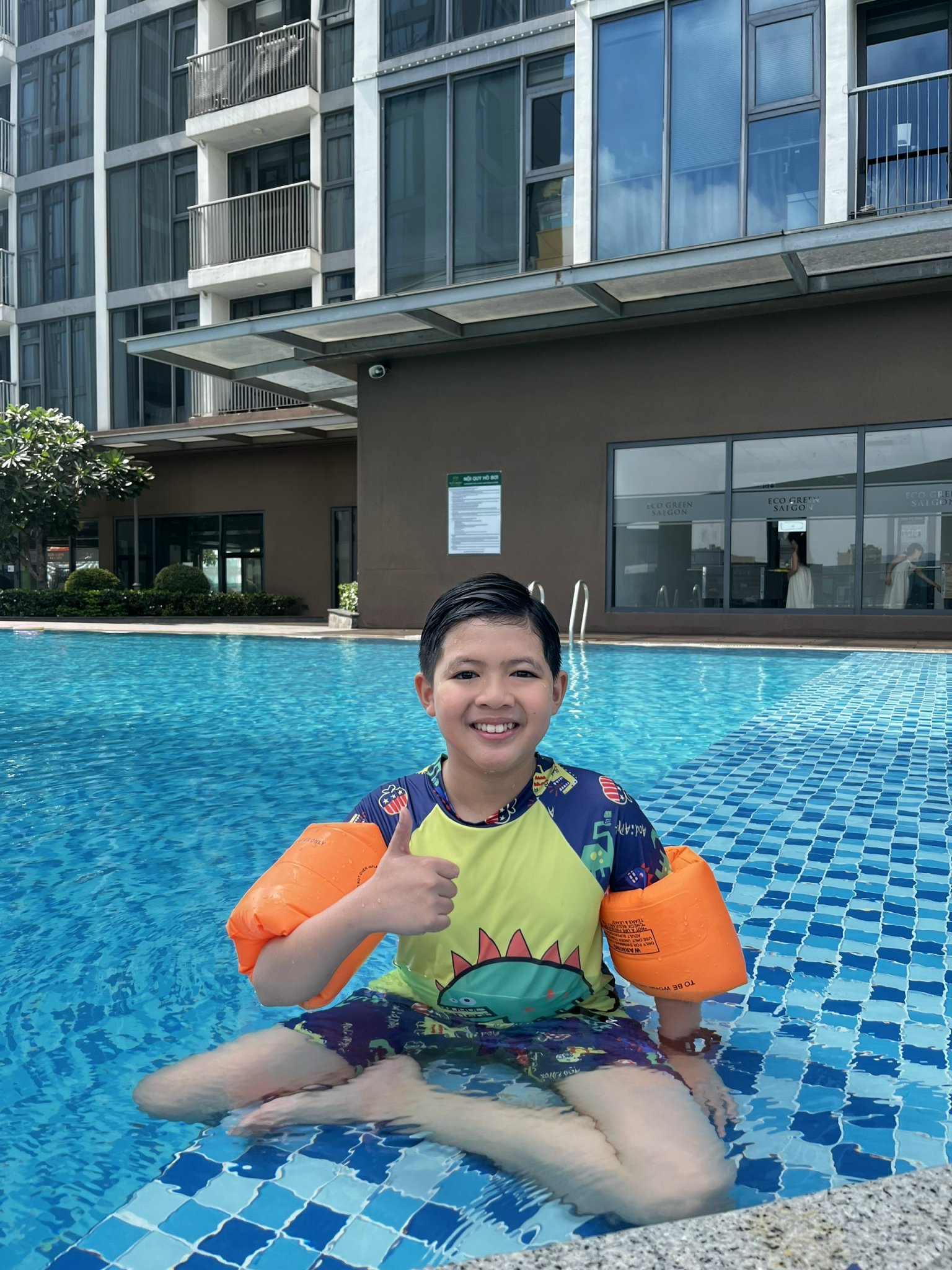 Khoảnh khắc học viên tập luyện